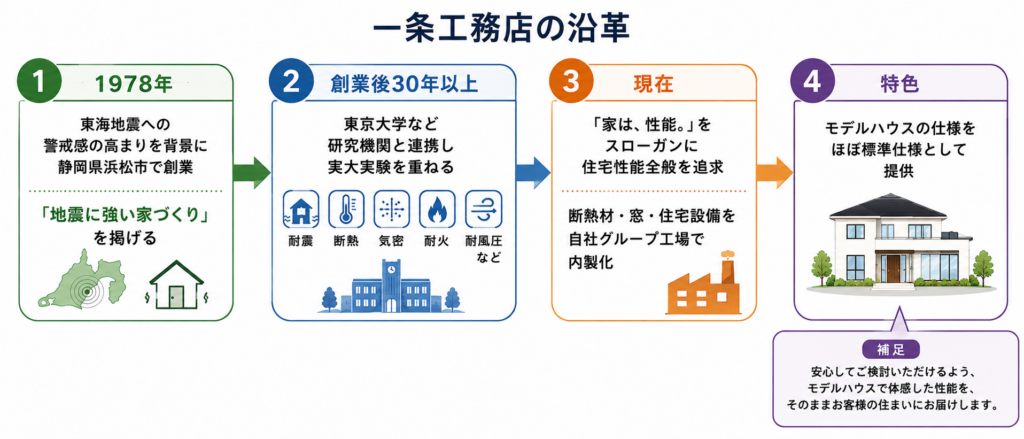 一条工務店の沿革