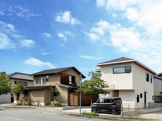 おしゃれな新築戸建ての画像