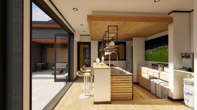 おしゃれな平屋の住まい